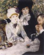 Pierre-Auguste Renoir At the end of the Fruhstucks painting